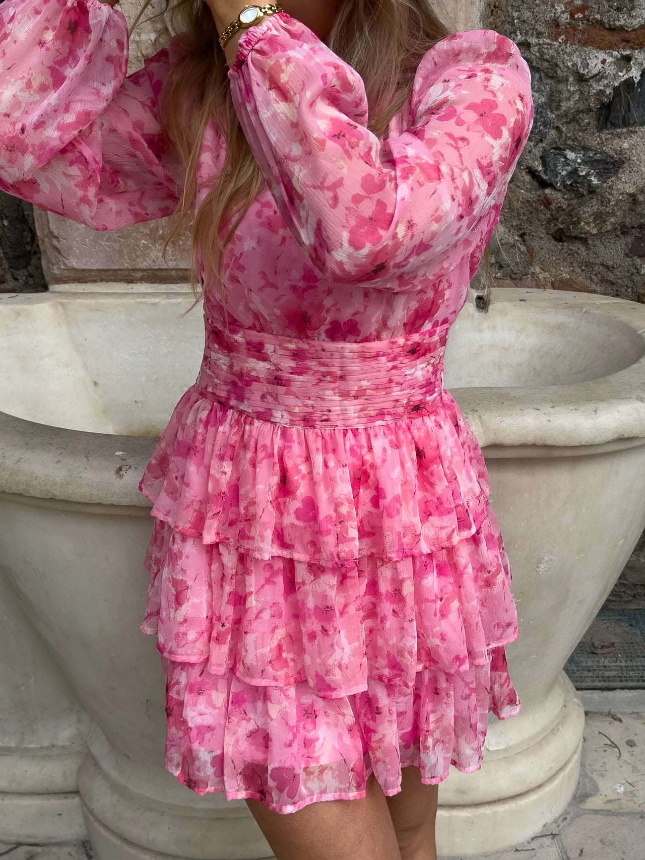 VMSMILLA Short Dress - Rose Shadow